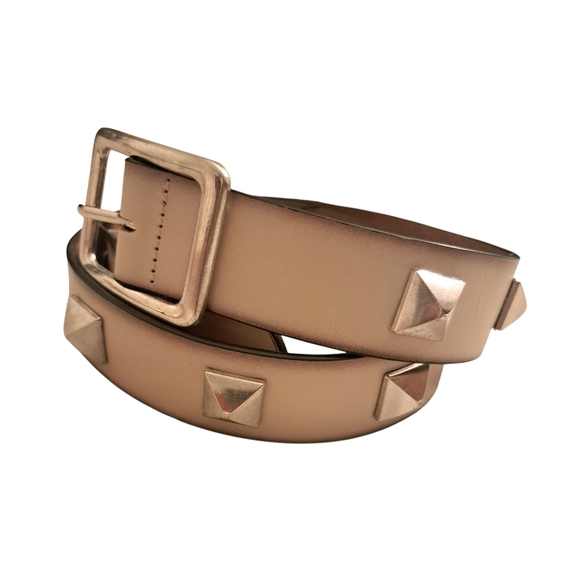 Zara Color Accent Studded Belt
